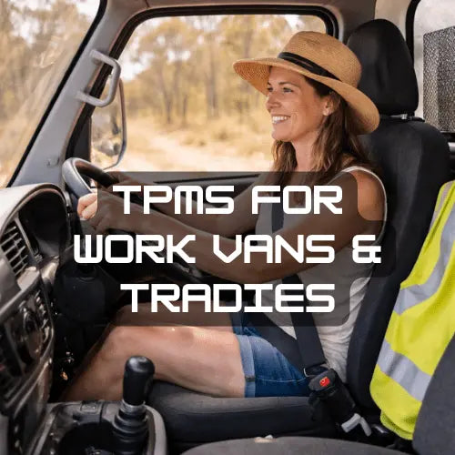 TPMS for Work Vans & Tradies | Reduce Downtime | Safety Sam - Safety Sam | Tyre Pressure Monitoring System