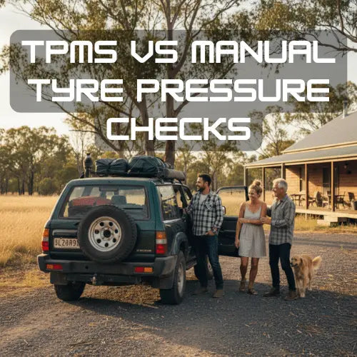 TPMS vs Manual Tyre Pressure Checks: Which Is Better for Caravans, 4WDs and Touring? - Safety Sam | Tyre Pressure Monitoring System